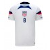 United States Weston McKennie #8 Replica Home Shirt World Cup 2022 Short Sleeve
